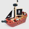 Fiskben Piratskepp Småbarnsleksak