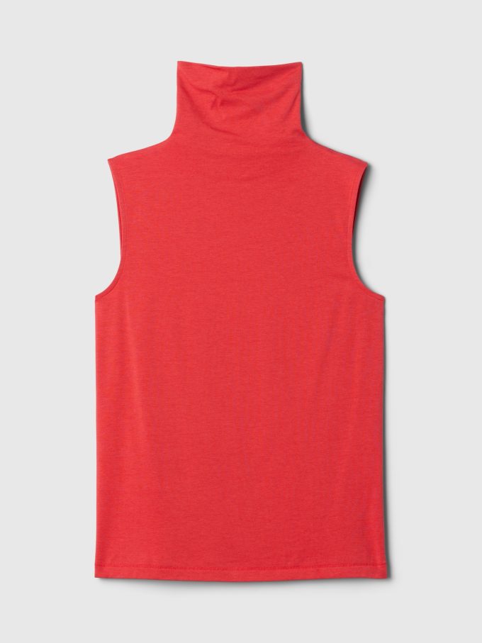 Fjäderlätt turtleneck linne