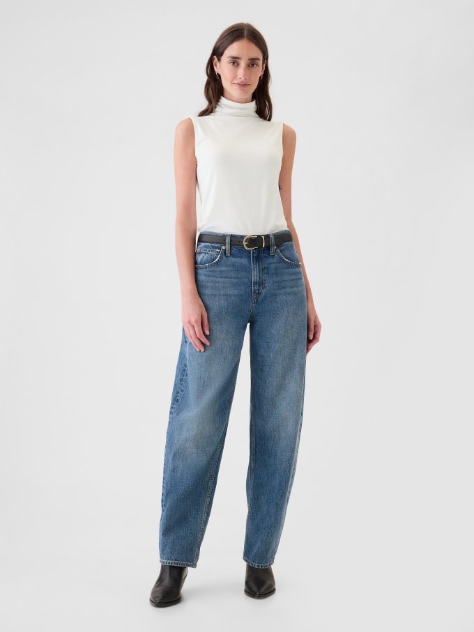 Fjäderlätt turtleneck linne