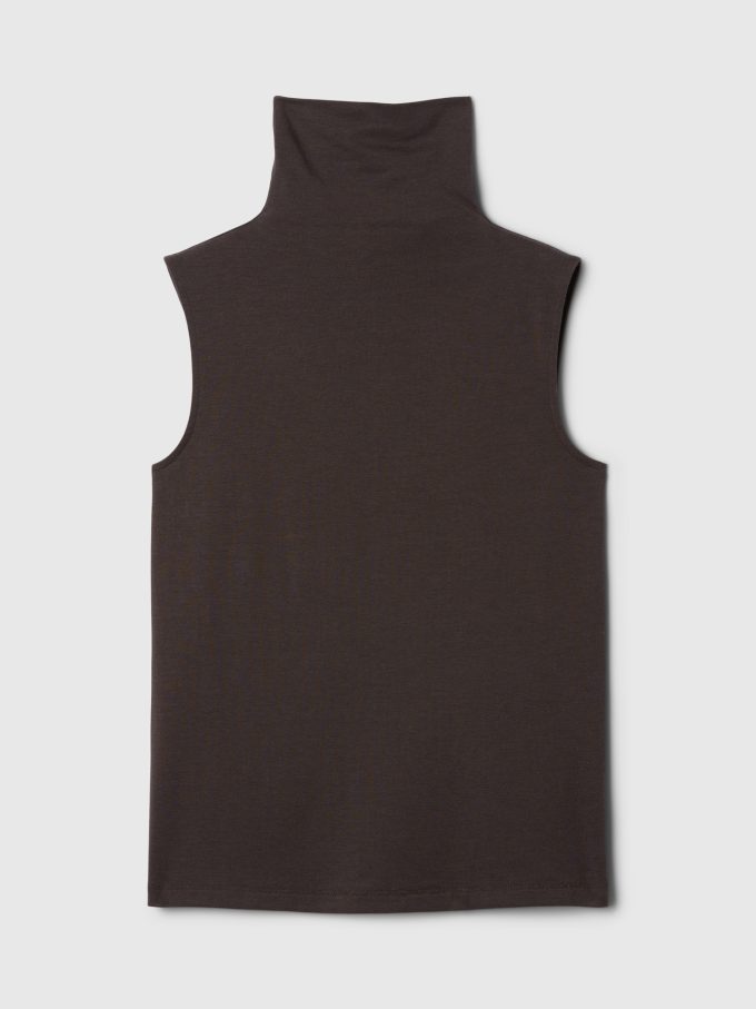 Fjäderlätt turtleneck linne