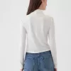 Fjäderlätt turtleneck-topp