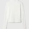 Fjäderlätt turtleneck-topp