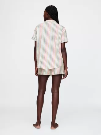 Flanell PJ Shorts Set
