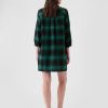 Flanell Utility miniskjortklänning