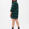 Flanell Utility miniskjortklänning