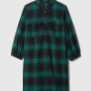Flanell Utility miniskjortklänning