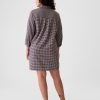 Flanell Utility miniskjortklänning
