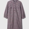 Flanell Utility miniskjortklänning