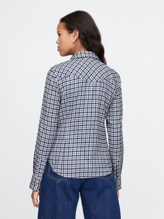 Flanell västerländsk skjorta
