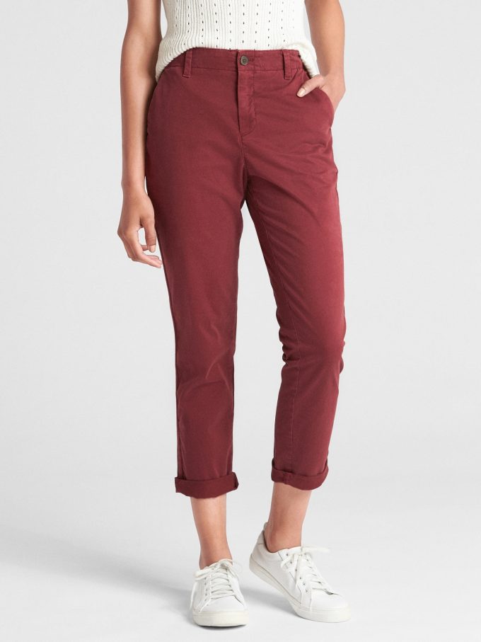 Flickvän Twill Stripe Khakis