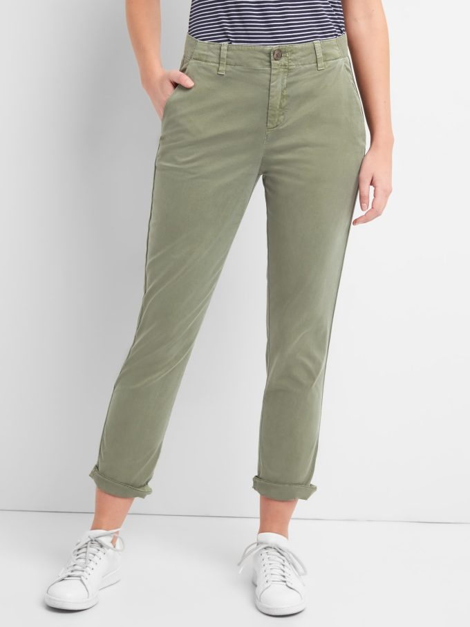 Flickvän Twill Stripe Khakis