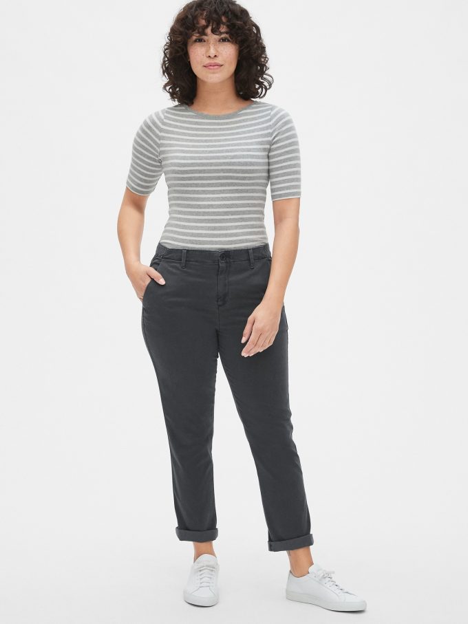 Flickvän Twill Stripe Khakis