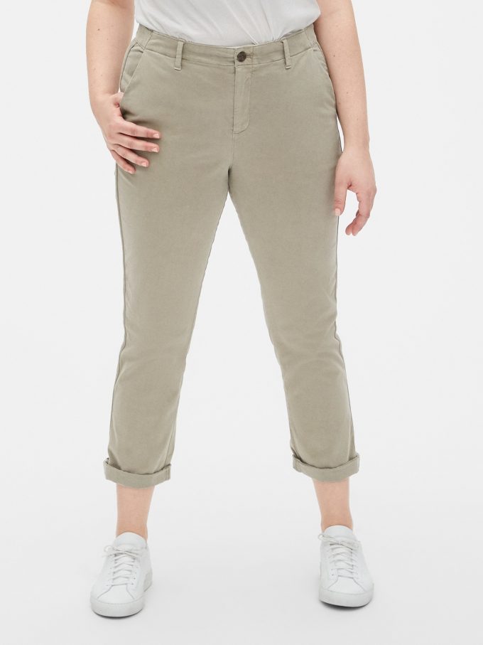 Flickvän Twill Stripe Khakis