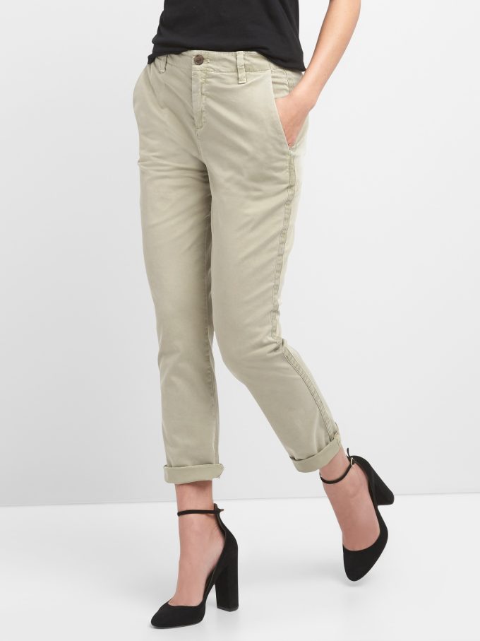 Flickvän Twill Stripe Khakis