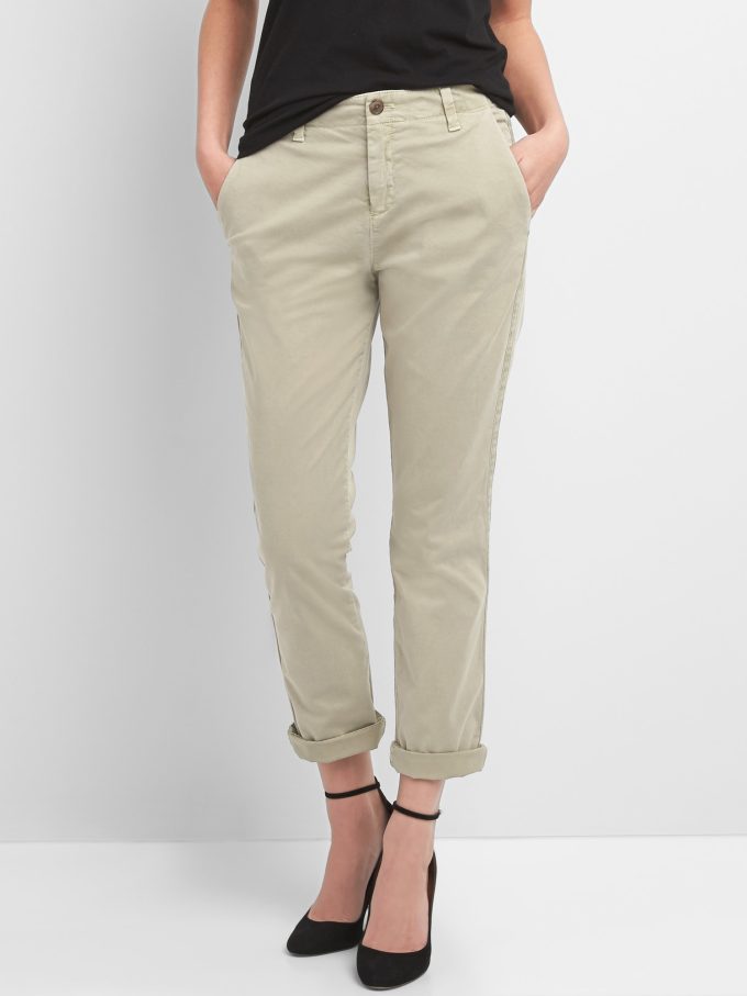 Flickvän Twill Stripe Khakis