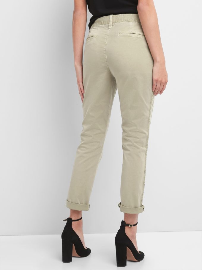 Flickvän Twill Stripe Khakis