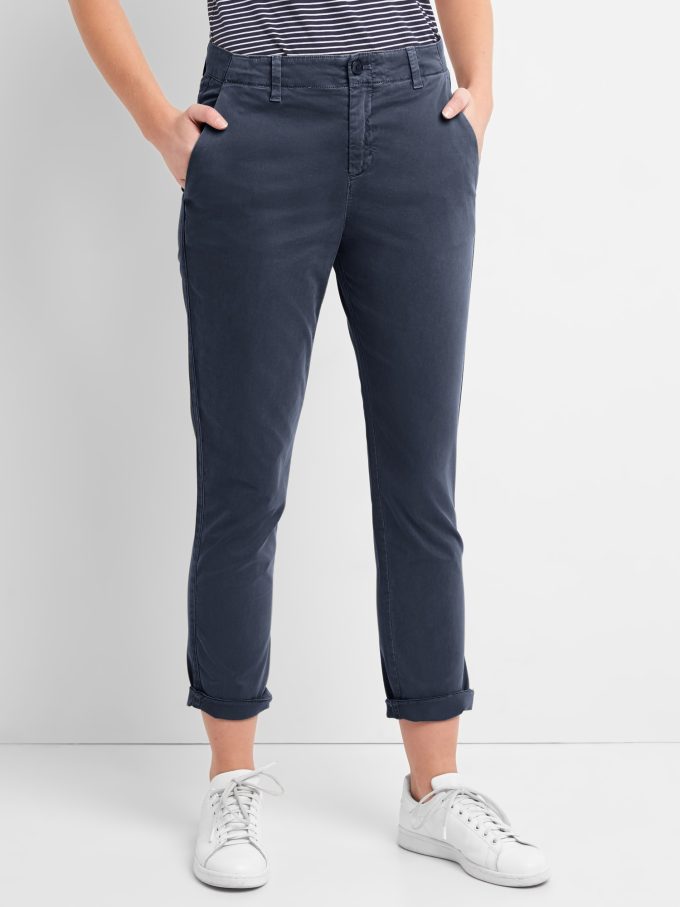 Flickvän Twill Stripe Khakis