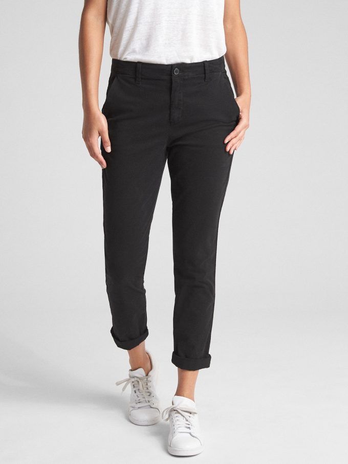 Flickvän Twill Stripe Khakis