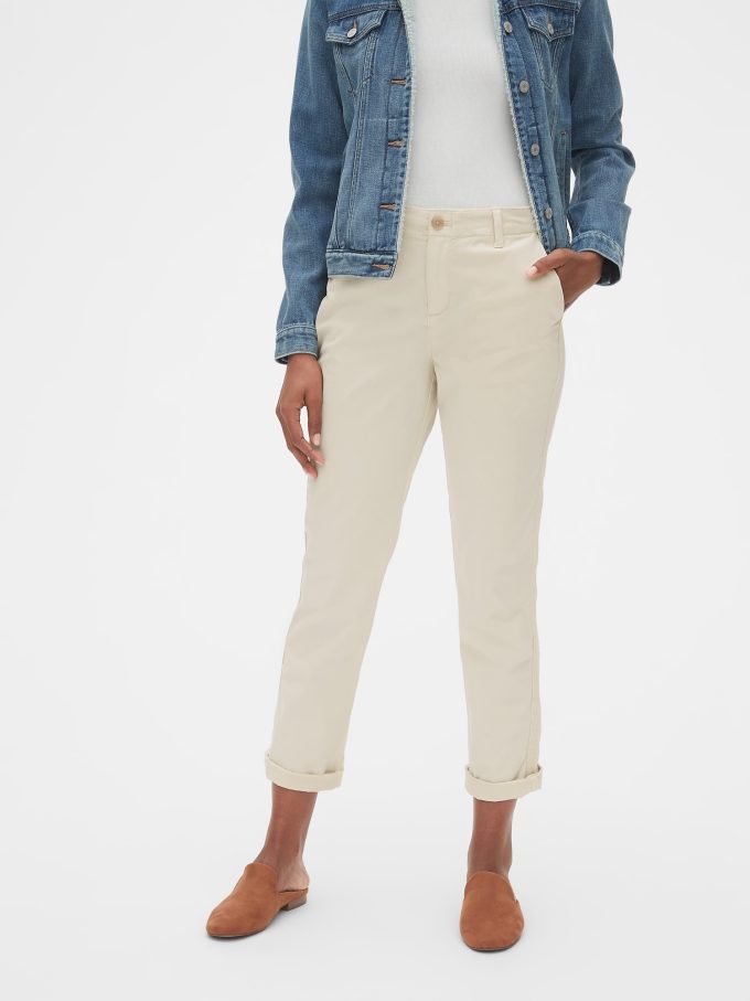Flickvän Twill Stripe Khakis