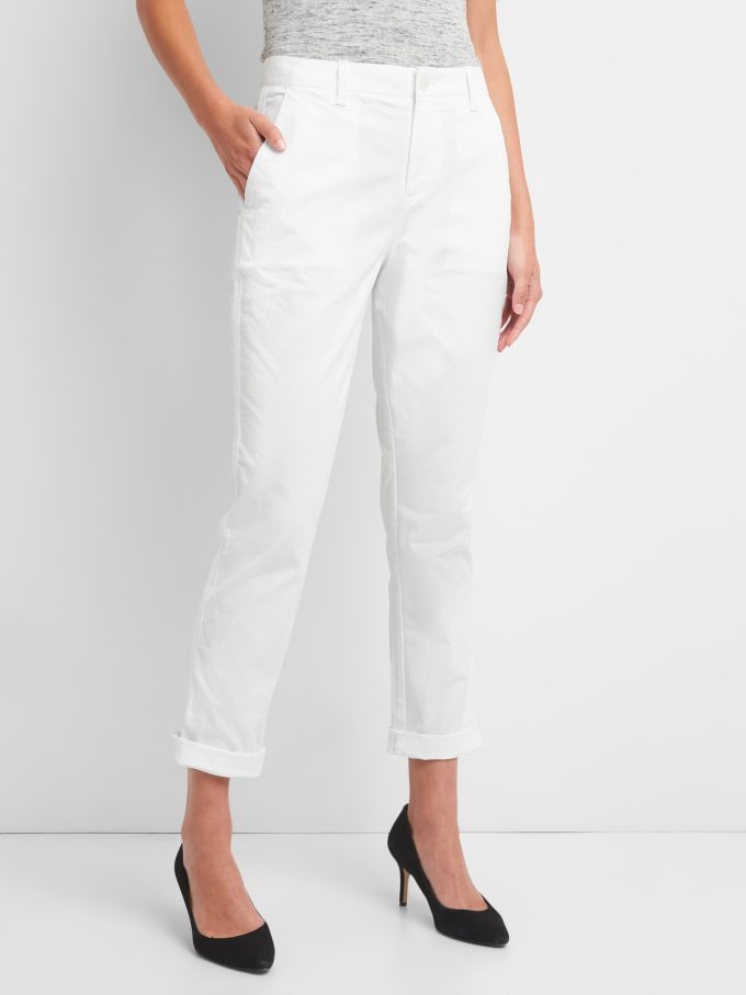 Flickvän Twill Stripe Khakis