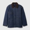 Fodrad jeansjacka