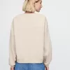French Terry Wedge-Seam Sweatshirt