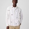 GAP × Broderad Oxfordskjorta