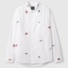 GAP × Broderad Oxfordskjorta