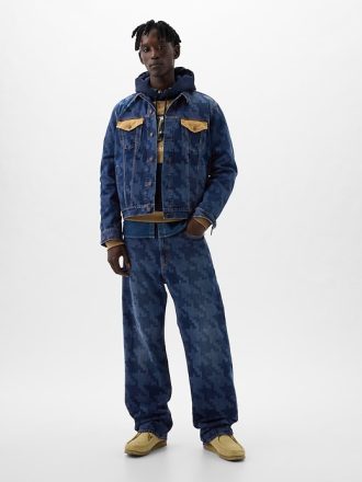 GAP × DAP 90-tals lösa jeans i ekologisk bomull