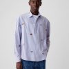 GAP × DAP Broderad Oxfordskjorta