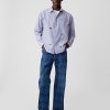 GAP × DAP Broderad Oxfordskjorta
