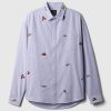 GAP × DAP Broderad Oxfordskjorta