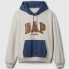 GAP × DAP Colorblock Logo-huvtröja
