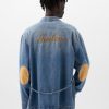 GAP × DAP Denim omlottjacka i ekologisk bomull