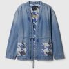 GAP × DAP Denim omlottjacka i ekologisk bomull