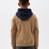 GAP × DAP Kids Vintage mjuk färgblockslogo-huvtröja
