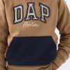 GAP × DAP Kids Vintage mjuk färgblockslogo-huvtröja
