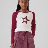 Gap × American Girl Kids Raglan T-shirt Gap × American Girl Kids Raglan T-shirt