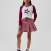 Gap × American Girl Kids plisserad jeanskjol