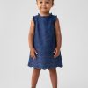 Gap × DÔEN Baby Eyelet Denimklänning Gap × DÔEN Baby Eyelet Denimklänning