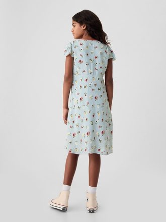 Gap × DÔEN Blommig klänning för barn