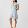 Gap × DÔEN Blommig miniklänning
