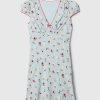 Gap × DÔEN Blommig miniklänning