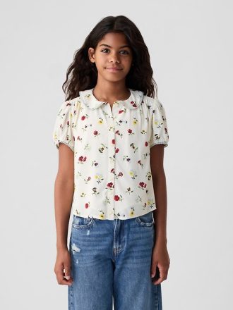 Gap × DÔEN Blommig skjorta för barn