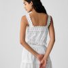 Gap × DÔEN Cropped Eyelet Linne