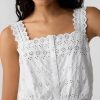 Gap × DÔEN Cropped Eyelet Linne