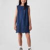 Gap × DÔEN Denimklänning för barn Eyelet