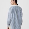 Gap × DÔEN Ekologisk bomull Eyelet Big Shirt