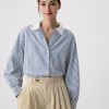 Gap × DÔEN Ekologisk bomull Eyelet Big Shirt