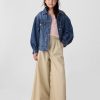 Gap × DÔEN Oversized Icon jeansjacka för barn